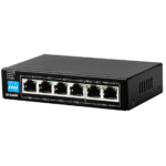 سوئیچ 6 پورت POE دی لینک DGS-F1006P-E
