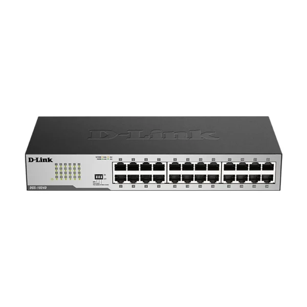 سوئیچ 24 پورت غیر مدیریتی دی لینک DGS-1024D