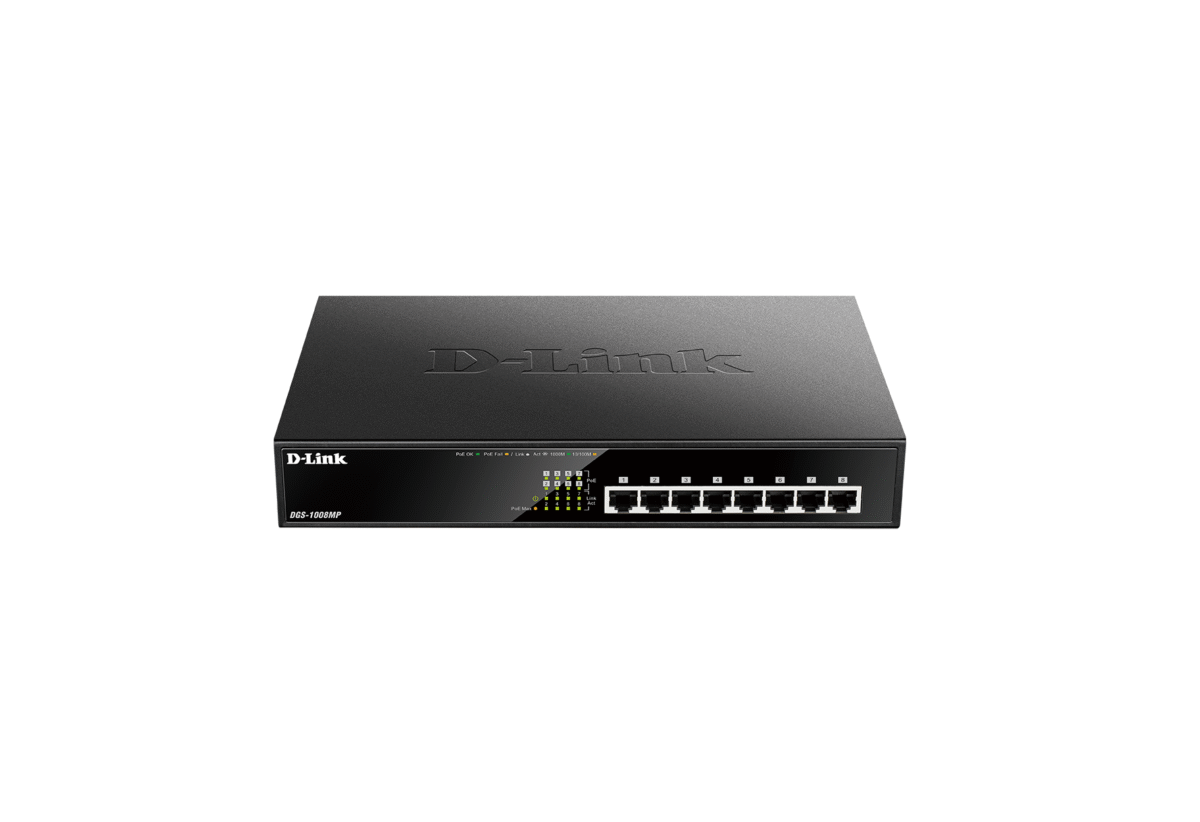 سوئیچ 8 پورت POE دی لینک DGS-1008MP - تصویر 2