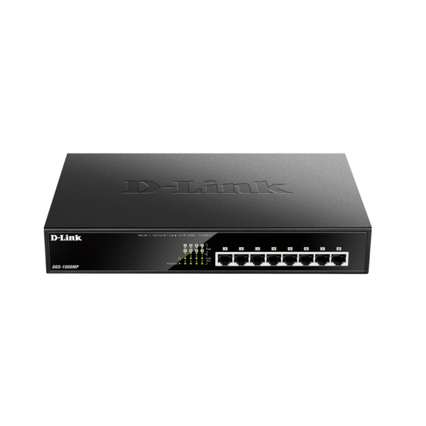 سوئیچ 8 پورت POE دی لینک DGS-1008MP