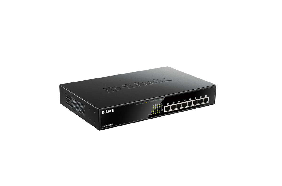 سوئیچ 8 پورت POE دی لینک DGS-1008MP - تصویر 3