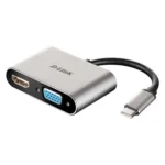 مبدل USB-C به VGA/HDMI دی-لینک مدل DUB-V210
