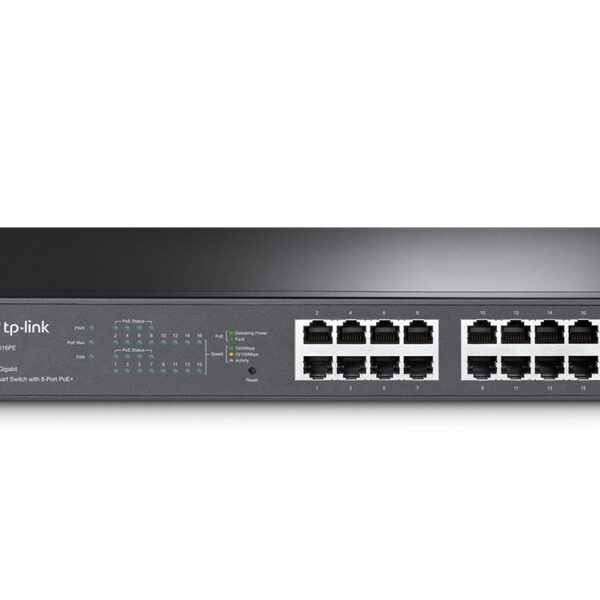 سوئیچ 16 پورت POE تی پی لینک TL-SG1016PE