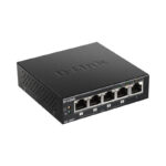 سوئیچ 5 پورت +POE دی لینک DGS‑1005P