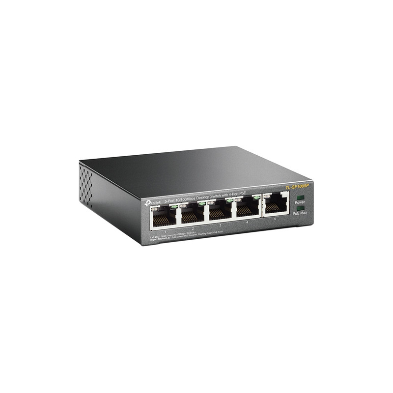 sf1005p-1.jpg سوئیچ شبکه PoE تی پی لینک TL-SF1005LP - تصویر 1