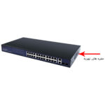 سوئیچ 24پورت PoE گیگابیت اینوورس IN-10024GP-2C - تصویر 3