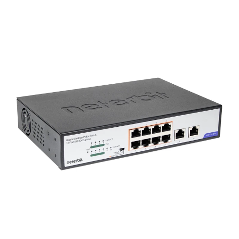 سوییچ 10 پورت نتربیت مدل NGS-F1010P-A